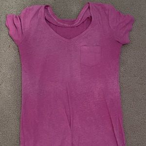 Victoria Secret pink vneck tee